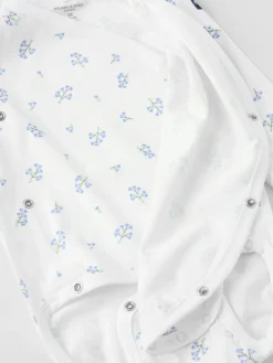 Förlängningsbar omlottbody blommig