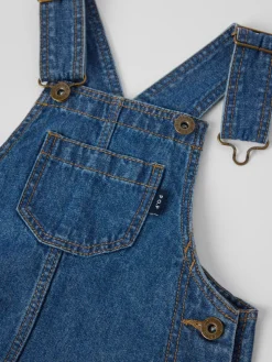 Hängselklänning denim