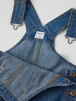 Hängselklänning denim