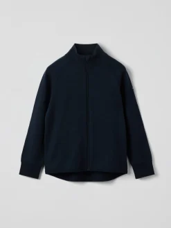 Jacka ullfrotté i merino