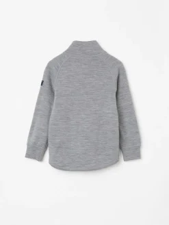 Jacka ullfrotté merino