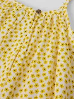Klänning blommig