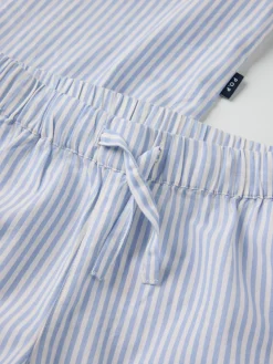 Kortärmad pyjamas randig