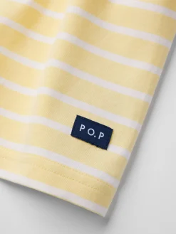 Kortärmad pyjamas randig
