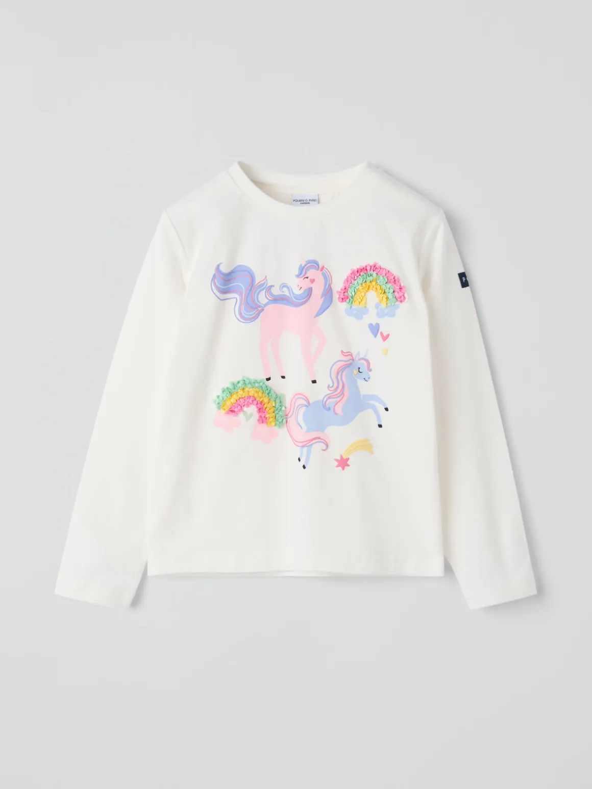Långärmad t-shirt enhörning