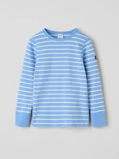 Långärmad t-shirt randig