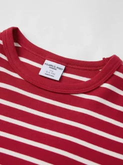 Långärmad t-shirt randig