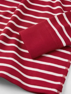Långärmad t-shirt randig