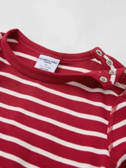 Långärmad t-shirt randig