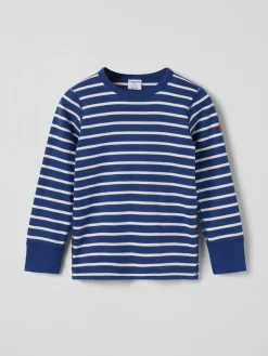 Långärmad t-shirt randig