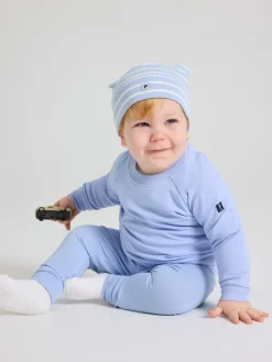 Mössa med öron randig