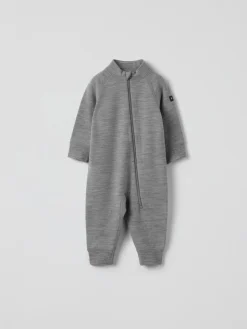 Overall ullfrotté merino