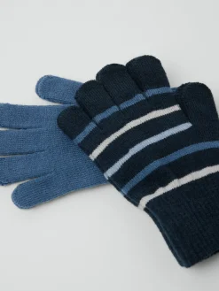2-pack stickade fingervantar