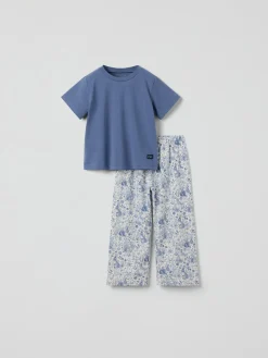 Pyjamas blommig