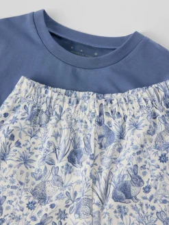 Pyjamas blommig