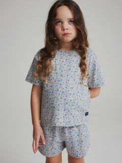 Pyjamas blommig