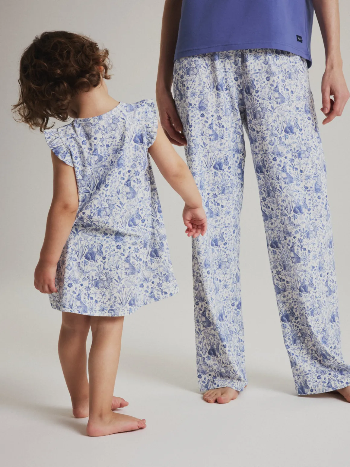 Pyjamas blommig vuxen