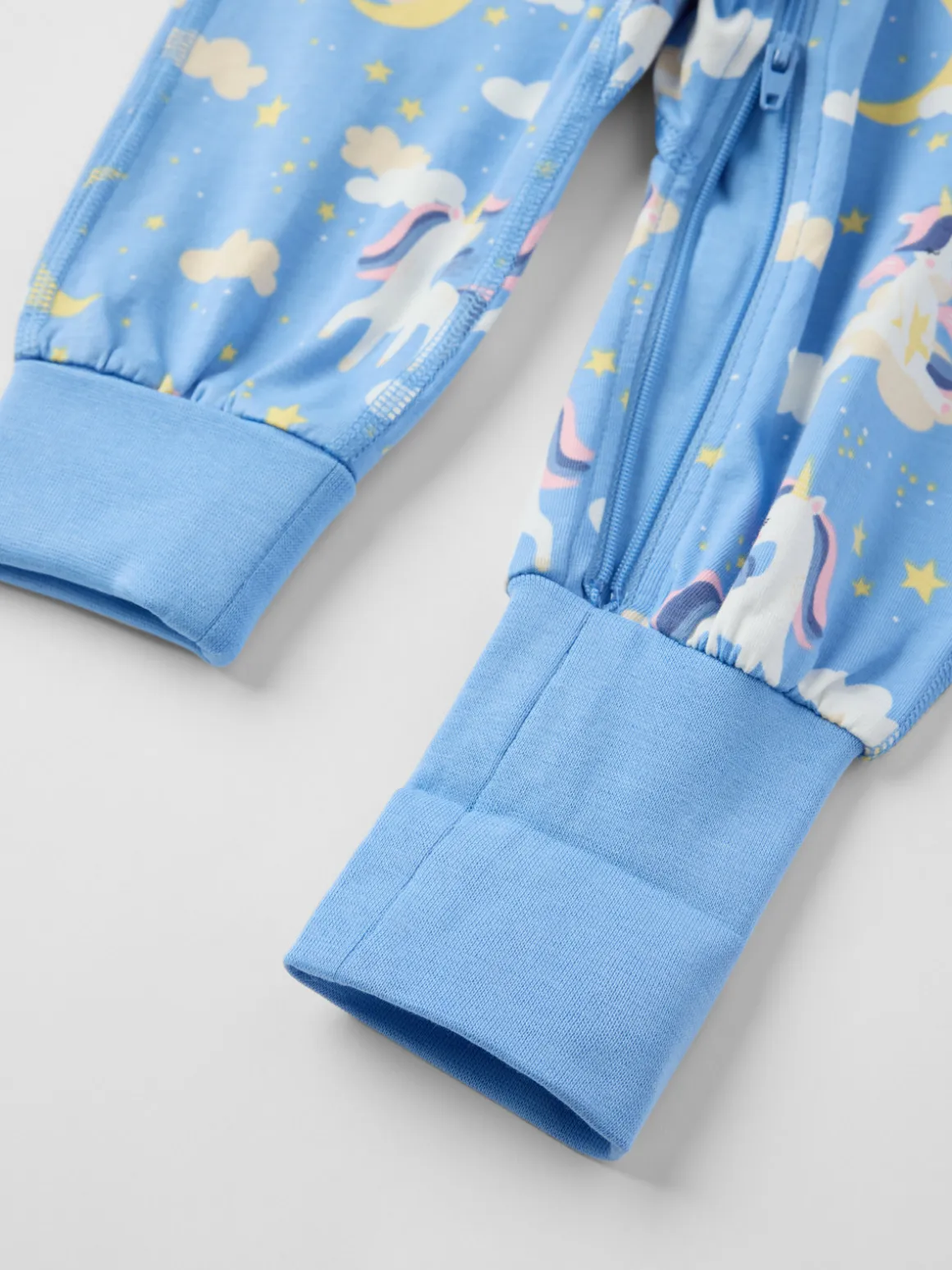 Pyjamasoverall enhörningar
