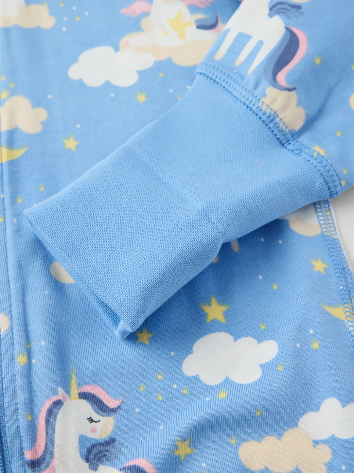 Pyjamasoverall enhörningar