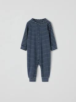 Pyjamasoverall randig