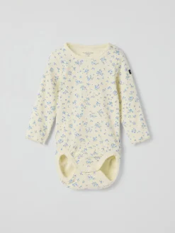 Ribbad body blommig