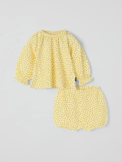 Set med blus och shorts