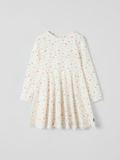 Snurrklänning blommig