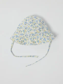 Solhatt blommig
