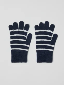 Stickade fingervantar ullmix