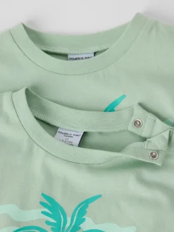 T-shirt printad