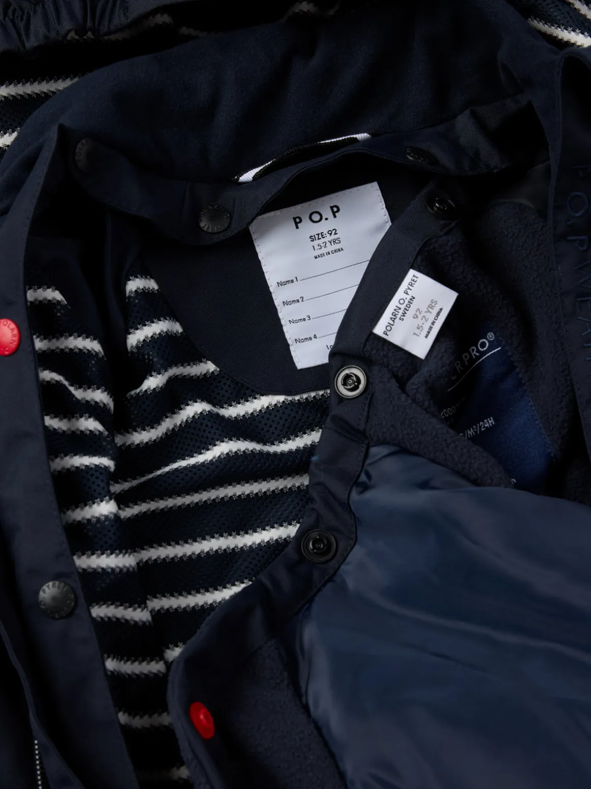 Vattentät fodrad 2in1 skaloverall