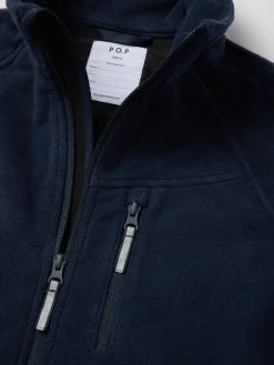 Vindtät vindfleecejacka vuxen